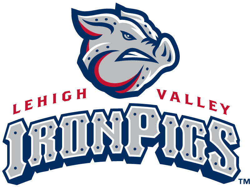 Lehigh Valley IronPigs 2008-Pres Primary Logo iron on transfers for clothing